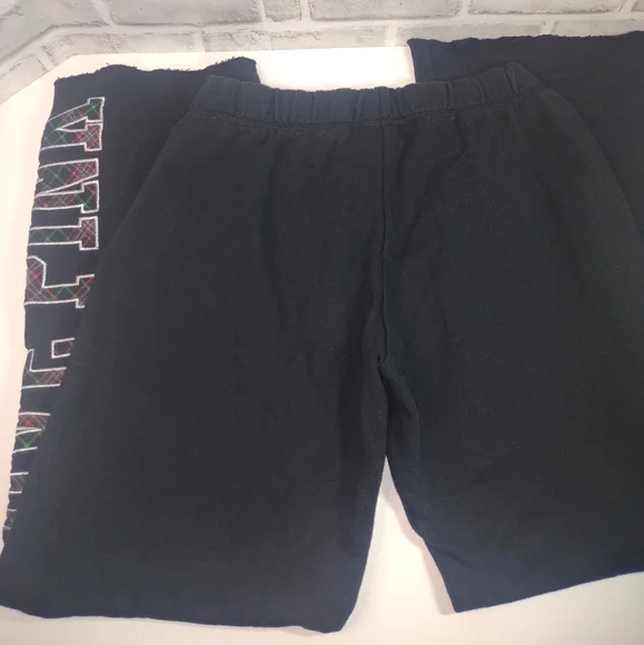 Xs/XP Black Love PINK Sweatpants - Picture 3 of 9